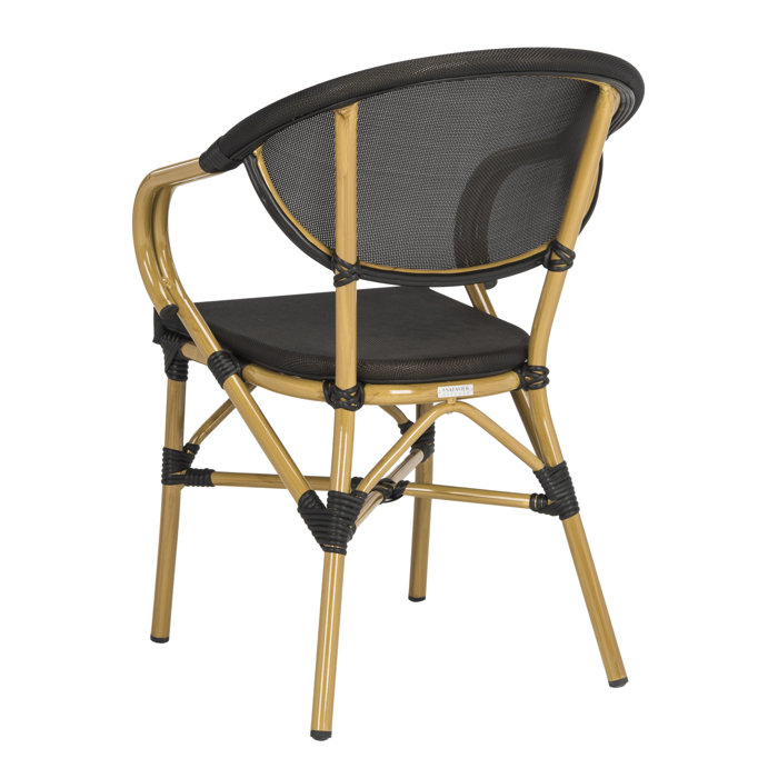 Bay Isle Home Yolanda Stacking Patio Dining Chair & Reviews Wayfair